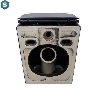 Унітаз підвісний Qtap Scorpio Ultra Quiet безобідковий з сидінням Soft-close Black matt QT14332380AMB, Черный матовый