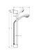 Душовий гарнітур Hansgrohe Crometta 85 Vario/Unica 27763000