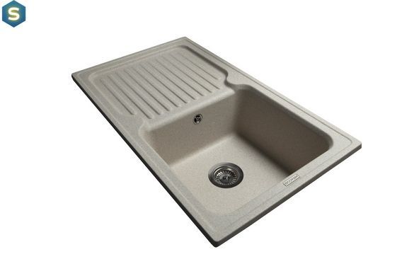 Кухонна мийка гранітна Miraggio Orlean sand 861x496x210 00209104, Sand