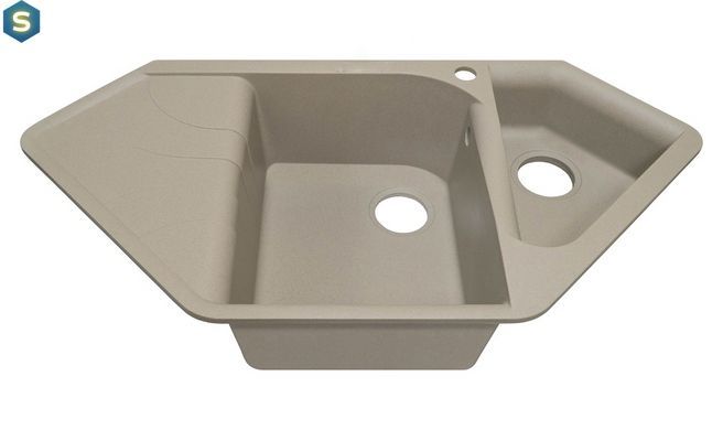 Кухонна мийка Adamant Spirit 1000x500x225 Sand сахара 354223, Sand