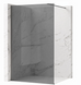 Душова стінка Rea Flexi 80x195 grey tytan KPL-K99486, графит, графит