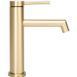 Змішувач для умивальника Rea Foss brushed gold низький REA-B5316, Золотий