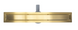 Трап для душу Rea Neox 80 Pro brushed gold 2в1 REA-G2703