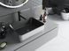 Умивальник Mexen Catia silver black matt із візерунком накладної MEX-21314872, Хром