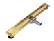 Трап для душу Rea Neox 80 Pro brushed gold 2в1 REA-G2703