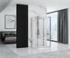 Душова кабіна Rea Rapid Swing 100x80 chrome пристінна REA-KPL-09121, Хром, Універсальна, прозорий, хром