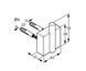 Крючок для ванны Kludi A-XES 4898405, Хром