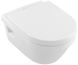 Унітаз підвісний Villeroy&Boch Omnia Architectura 5684H101 з кришкою Soft Close, Білий