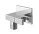 Душевая система Kohlman Axis 35 chrome + BOX скрытого монтажа QW210NR35, Хром