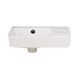 Умивальник Qtap Tern 450х250х158 White QT1711H02LW, Білий