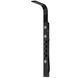Душевая панель Corsan Snake black с термостатом S002TBL, Черный матовый