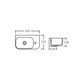 Умивальник Qtap Tern 450х250х158 White QT1711H02LW, Білий