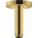 Кронштейн для верхнього душу Hansgrohe зі стелі S 100 мм Polished Gold Optic 27393990