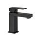 Змішувач для раковини VBI Loreno black низький VBI-050200BL, Черный матовый