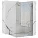 Душевая стенка Rea Cortis 100 хром REA-K7210, прозрачный, хром