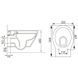 Комплект інсталяція Viega Prevista Dry 771973 + унітаз Volle Iberia Rimless 13-21-124 з кришкою Soft Close, Білий