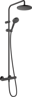 Душова система Hansgrohe Vernis Blend Showerpipe 200 1jet EcoSmart з термостатом Matt Black 26089670