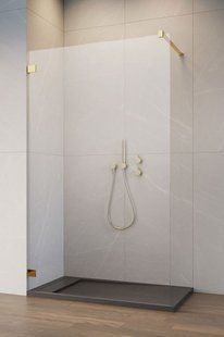 Душова перегородка Radaway Essenza Pro Gold 110 см 10103110-09-01