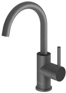 Змішувач для кухні Kohlman Axel graphite QB150AG, Графит