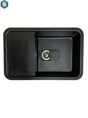 Кухонная мойка Adamant Existence 775x505x190 чёрный 600223, Черный/золото
