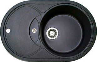Кухонная мойка Adamant Shell 770x495x200 графит 254223, Графит