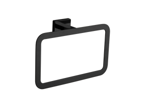 Полотенцедержатель кольцевой VBI Mercury black VBI-040203BL, Черный матовый