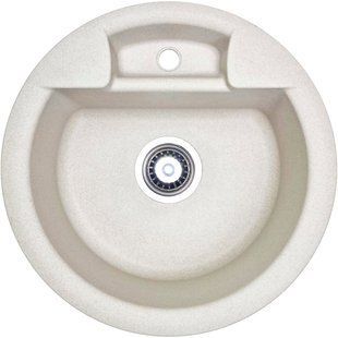 Кухонная мойка Adamant Fine &Oslash;470x190 avena 189223, Бежевый