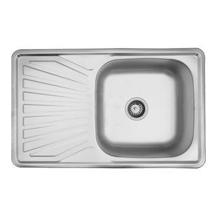 Кухонная мойка Kroner KRP Dekor-7848 (0,8 мм) CV022785, Decor