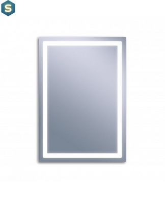 Зеркало Мойдодыр Olmo 100х70/70х100 с LED-подсветкой
