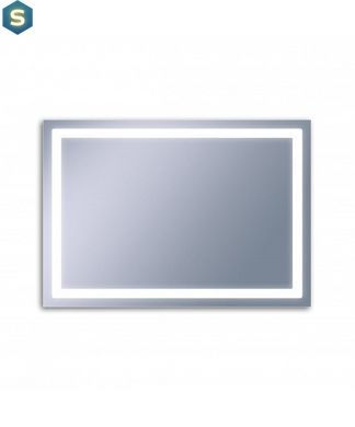 Зеркало Мойдодыр Olmo 100х70/70х100 с LED-подсветкой