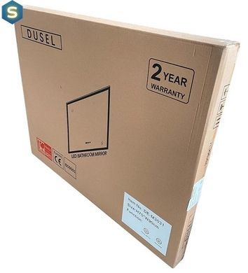 Зеркало Dusel DE-M3031 75x120 см, Белый