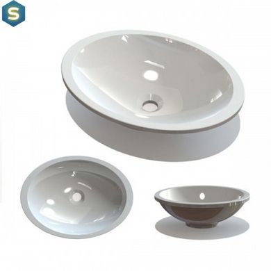 Умывальник Fancy Marble Pat (500) 3305101, Белый