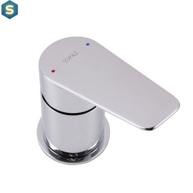 Смеситель на борт ванны Topaz Capri TCA-15111-H43 встроенный, 3 выхода, картридж D35 (комплект), Хром