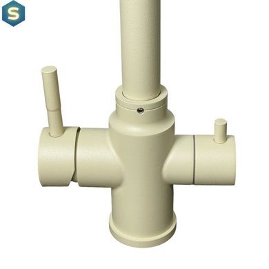 Смеситель для кухни под фильтр Adamant SA-021 ivory 0218, Бежевый
