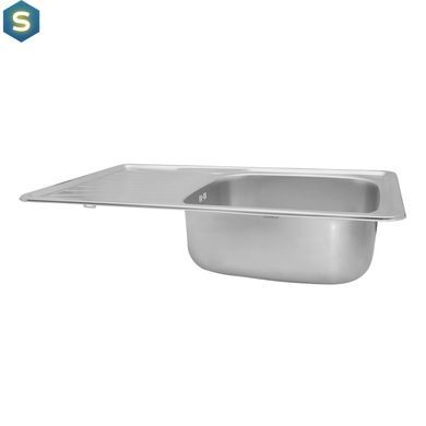 Кухонная мойка Kroner KRP Dekor-7848 (0,8 мм) CV022785, Decor