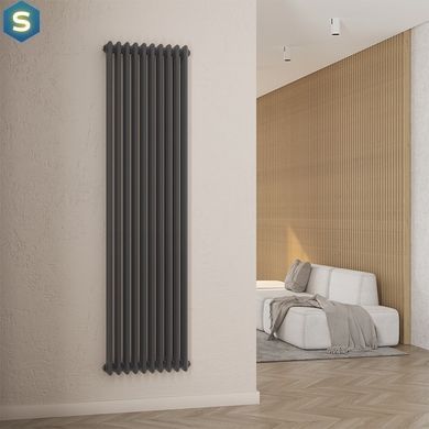 Радіатор дизайнерський Ideale Viola 13 10/1800/470 антрацит, Антрацит