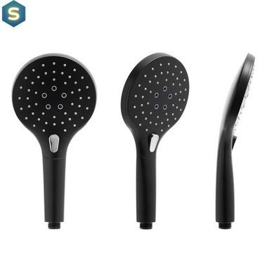 Душевая система Yoka Bergen 25 Black с термостатом BP.BERGEN-THERM-25-BLK, Черный матовый