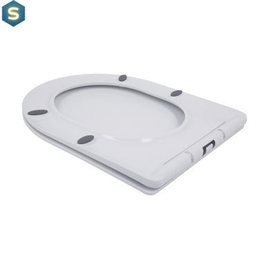 Унітаз підлоговий Qtap Swan Ultra Quiet з сидінням Soft-close 640x360x835 мм QT16222182TW White, Білий