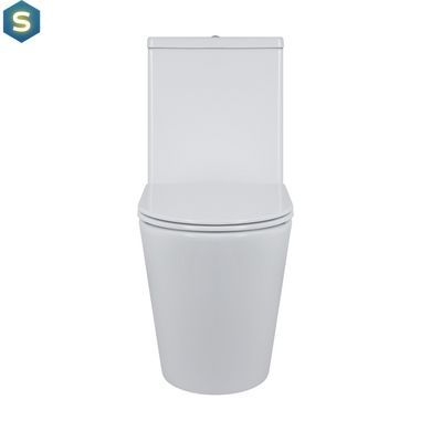 Унітаз підлоговий Qtap Swan Ultra Quiet з сидінням Soft-close 640x360x835 мм QT16222182TW White, Білий