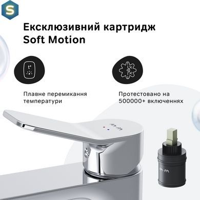 Смеситель для умывальника Am.Pm X-Joy хром F85A02100, Хром