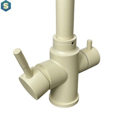 Смеситель для кухни под фильтр Adamant SA-021 ivory 0218, Бежевый
