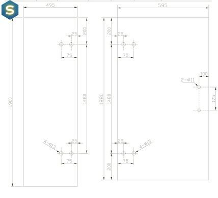 Душевая кабина Eger Stefani 100x100 (без поддона) 599-535-100/1, Хром, прозрачный