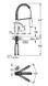 Змішувач для кухні Grohe Eurocube 31395000