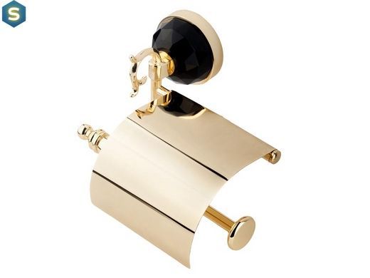 Держатель для туалетной бумаги Kugu Diamond 1111G, Золотой
