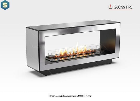 Підлоговий біокамін Module-m7 GlossFire Module-m7