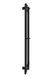 Электрический полотенцесушитель HF Slim 1170x140 black matte 3.164.045618.BM, Черный матовый, нижнее, Электронный