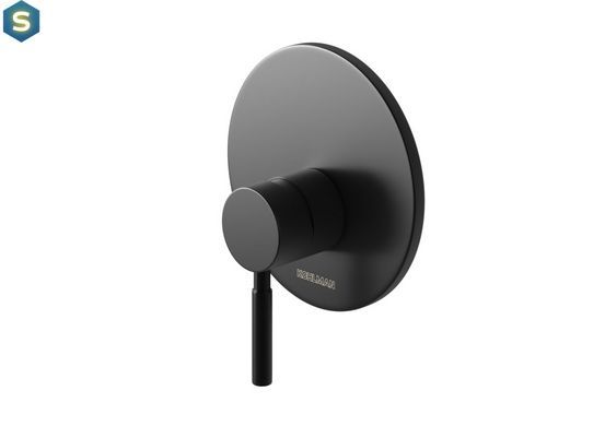 Душева система Kohlman Roxin 25 black + BOX прихованого монтажу KPL-QW220RBR25, Черный матовый