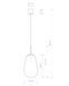 Подвесной светильник Nowodvorski 8672 Pear E27 1x40W IP20 Transparent