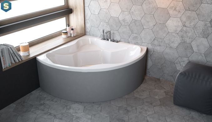 Ванна акрилова Radaway Keria 150x150 + ніжки WA1-37-150x150U
