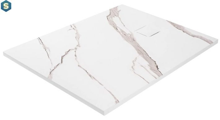 Душевой поддон Rea Magnum 90x120 carrara white REA-K7006, Мрамор
